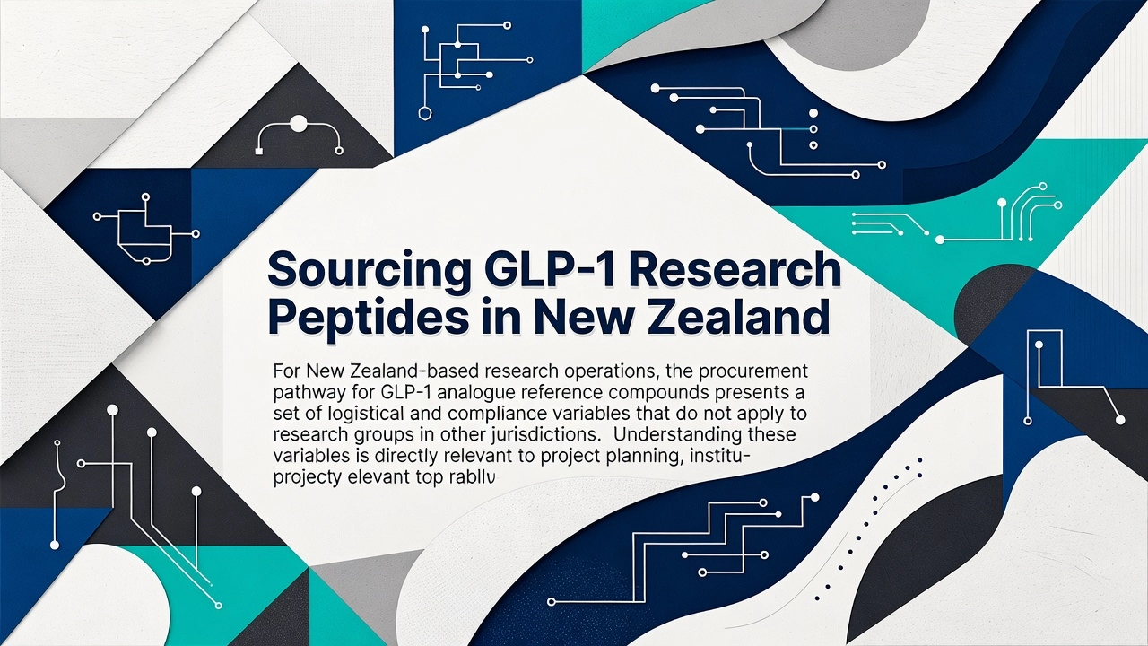 Sourcing GLP-1 Research Peptides in New Zealand