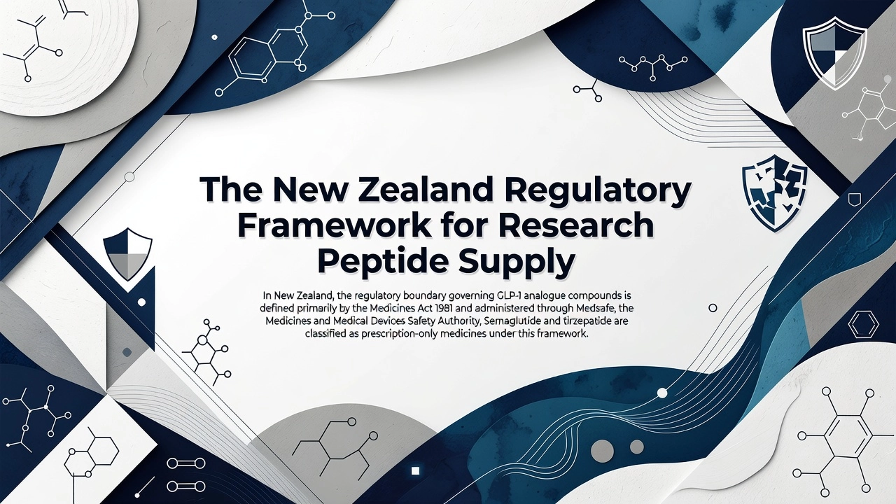 The New Zealand Regulatory Framework for Research Peptide Supply