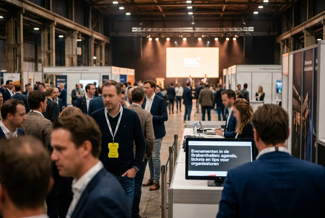 Professional header image for list-based article: Evenementen in de Brabanthallen: agenda, tickets en tips ...