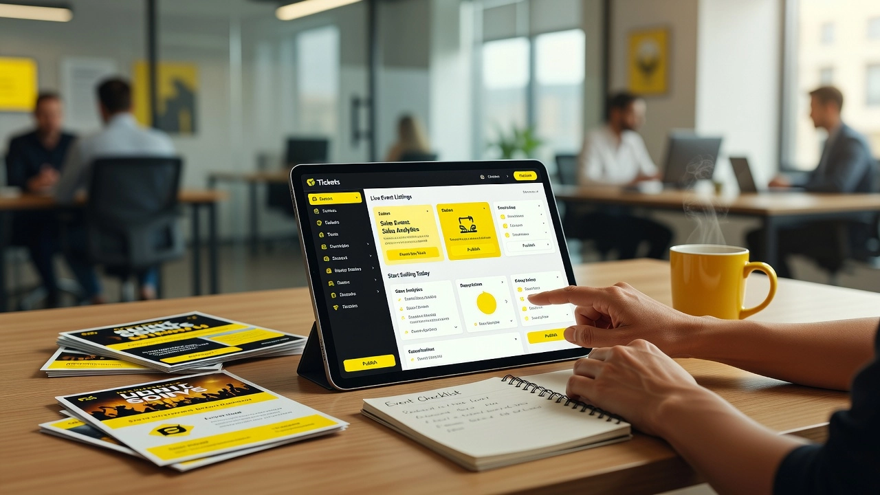 Professional header image for step-by-step guide: Tickets verkopen voor je evenement: zo begin je vandaag