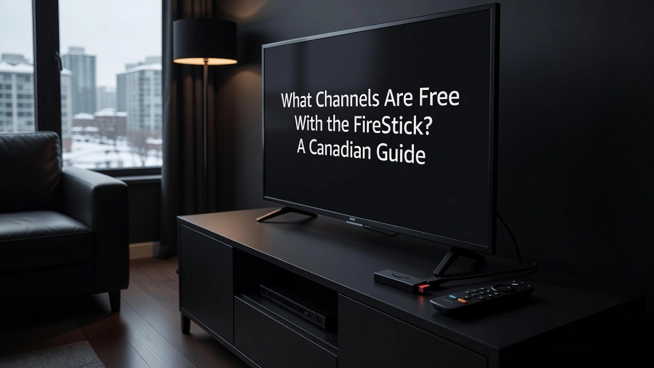 Professional header image for list-based article: What Channels Are Free With the FireStick? A Canadian Guide