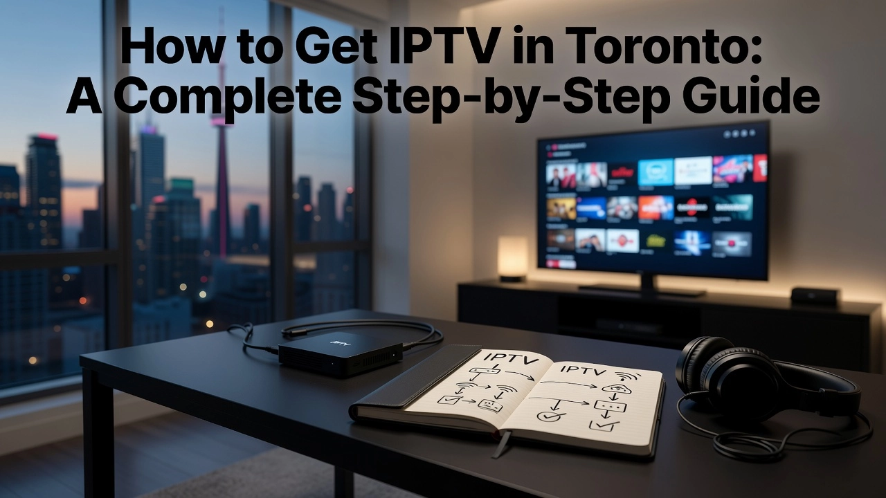 Professional header image for step-by-step guide: How to Get IPTV in Toronto: A Complete Step-by-Step Guide