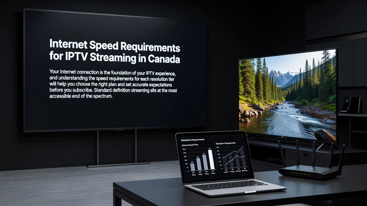 Internet Speed Requirements for IPTV Streaming in Canada