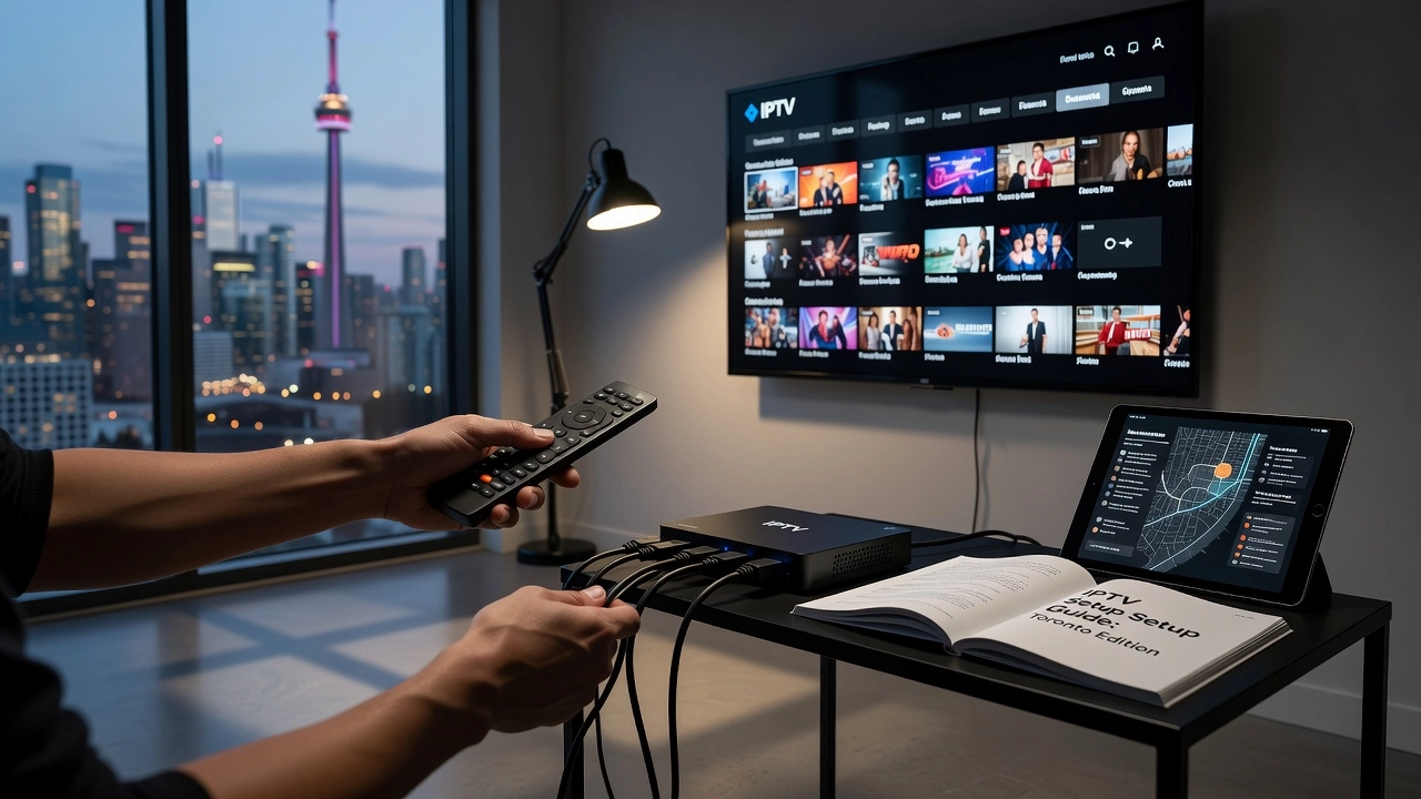 Professional header image for list-based article: Buy IPTV in Toronto: Everything You Need to Get Started