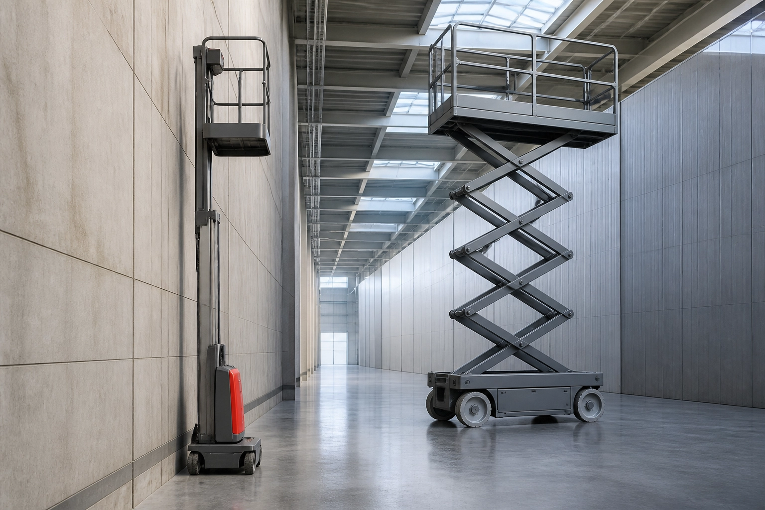 Professional header image for comparison analysis: Masthoogwerker huren: de smalle lift die past waar een sc...