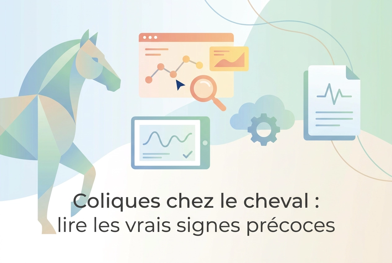 Coliques chez le cheval : lire les vrais signes précoces