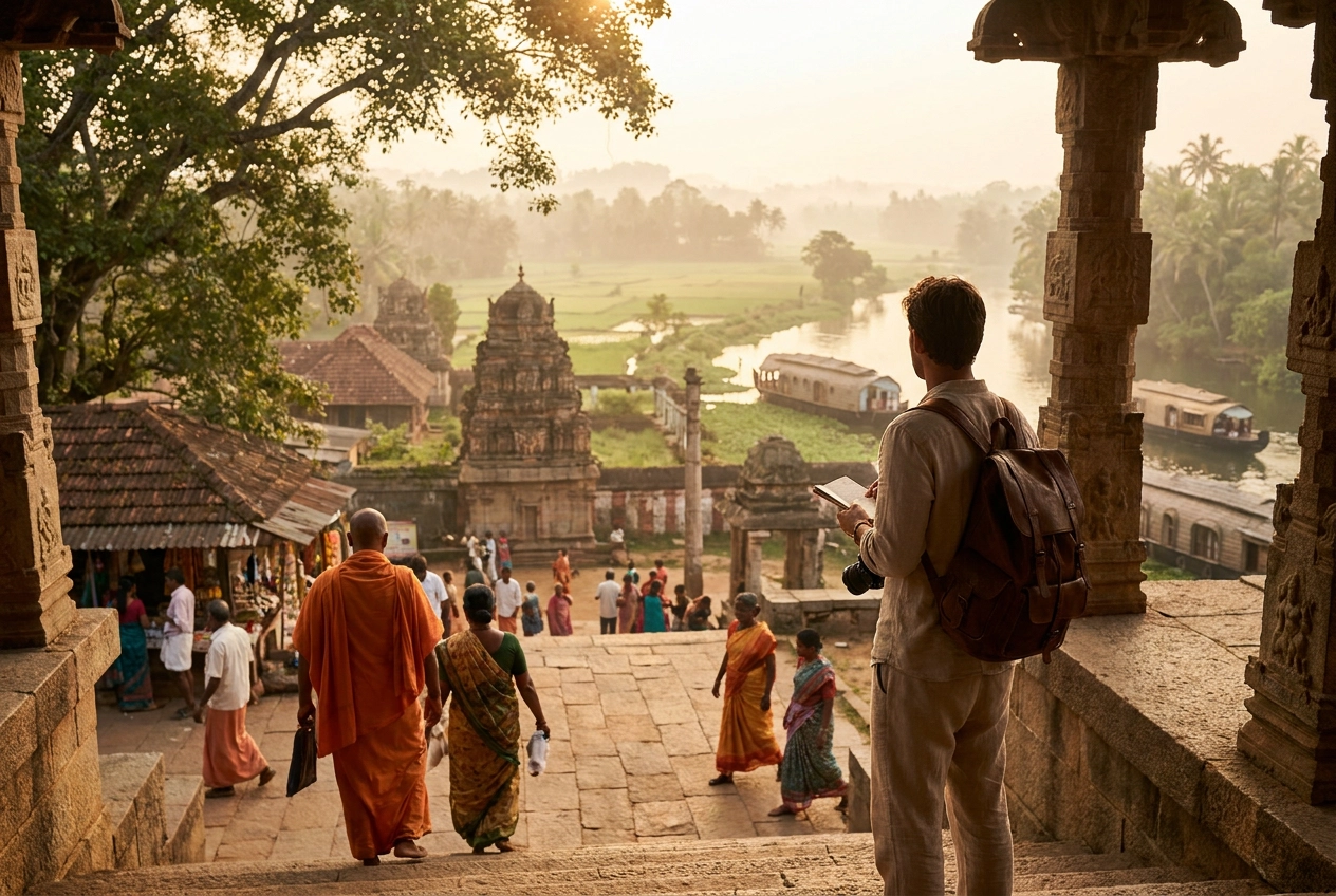 Professional header image for list-based article: South India Tour Packages: The Australian Traveller's Com...