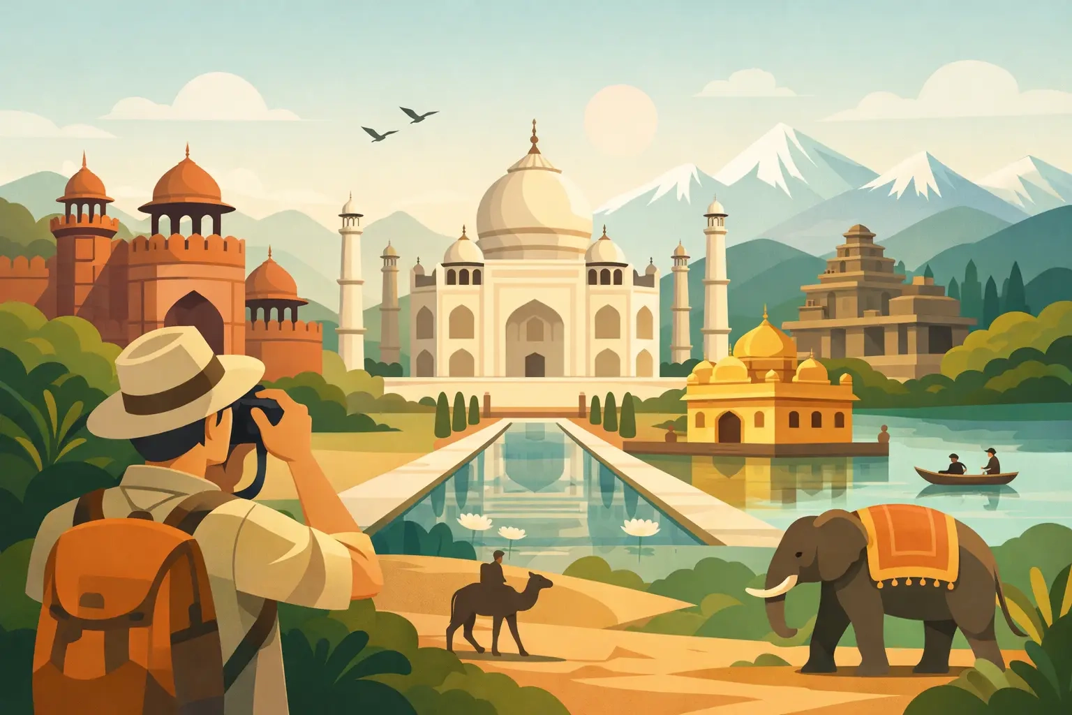 Forts, palaces and sacred cities across North India's heritage circuit