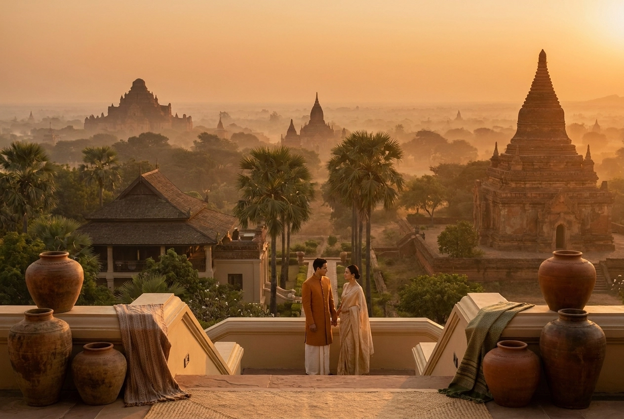 Professional header image for list-based article: Honeymoon Travel Packages from Australia: Asia's Finest D...