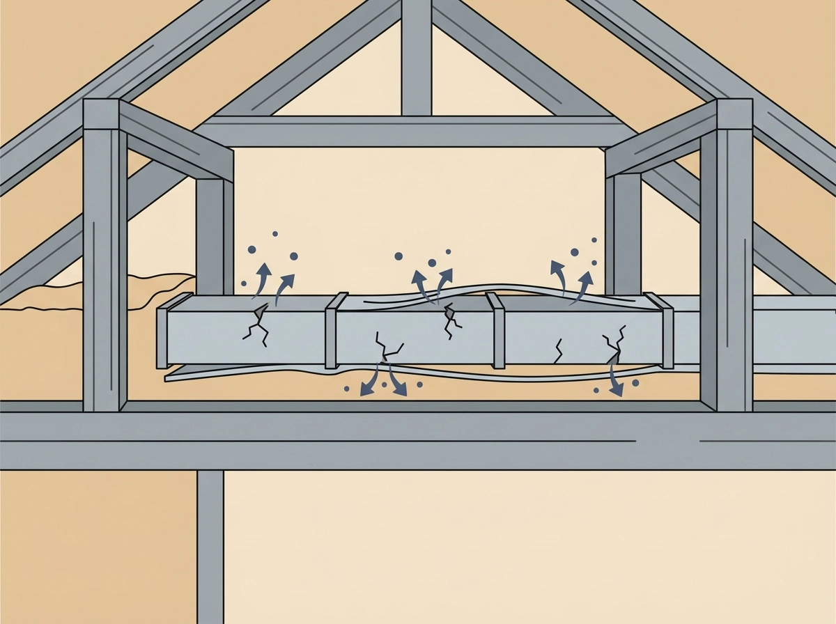 Leaky or Poorly Insulated Attic Ductwork Leaky or Poorly Insulated Attic Ductwork