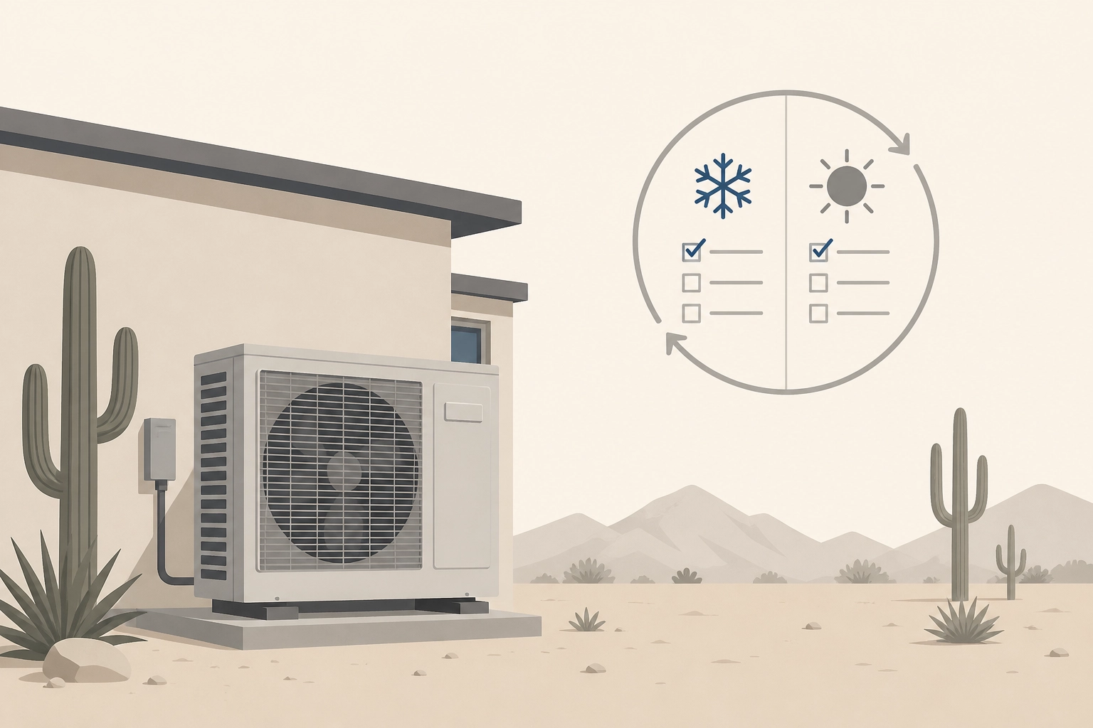 Professional header image for step-by-step guide: Why Your Phoenix Heat Pump Needs Service Twice a Year