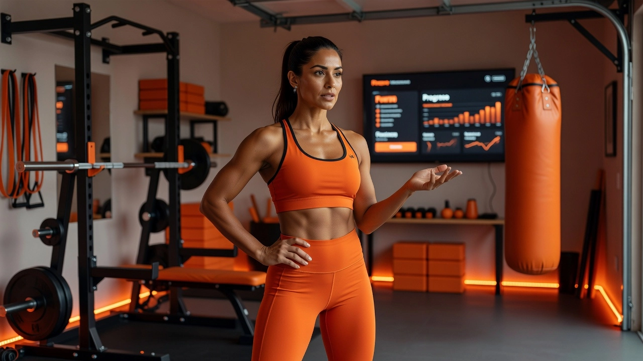 Professional header image for step-by-step guide: Cómo emprender un negocio de entrenamiento personal desde...