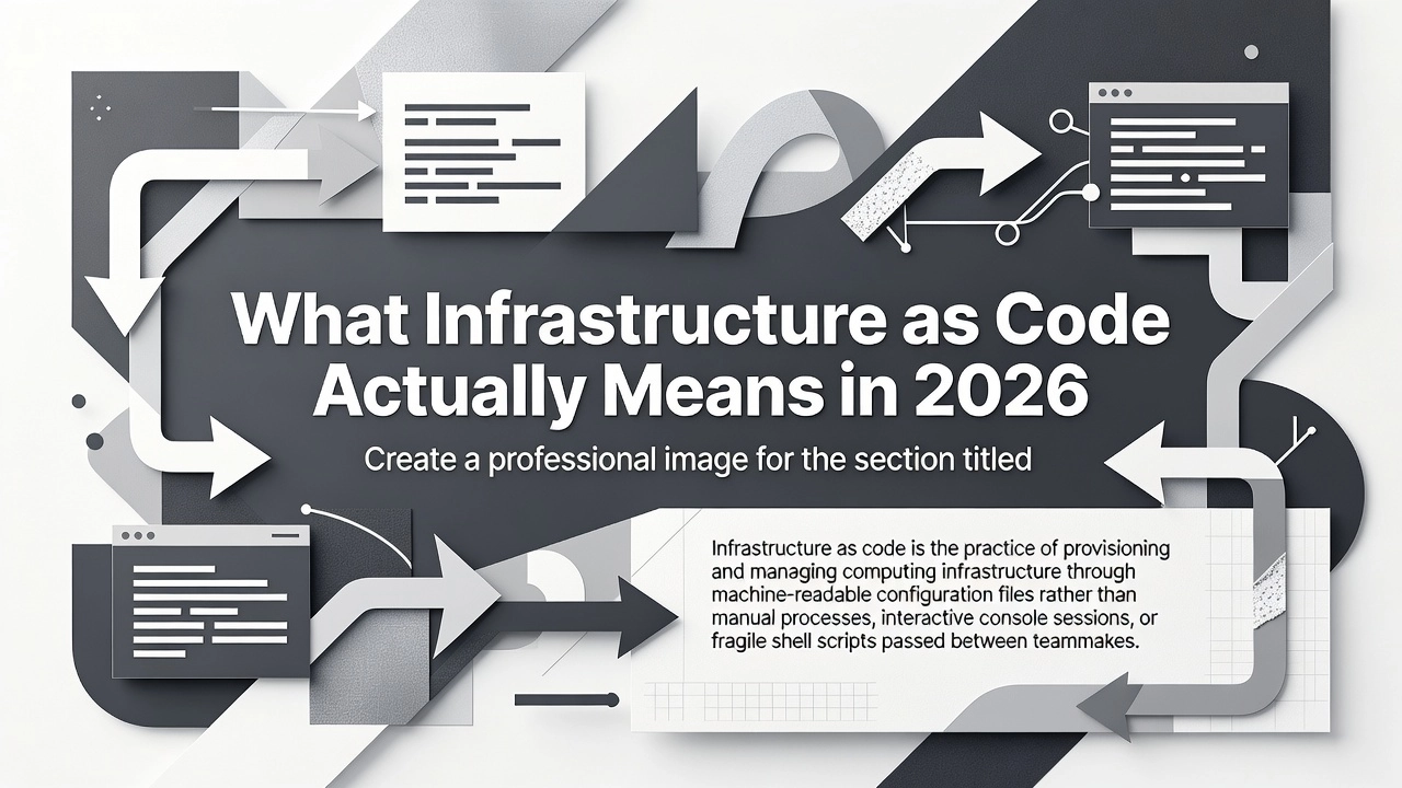 What Infrastructure as Code Actually Means in 2026