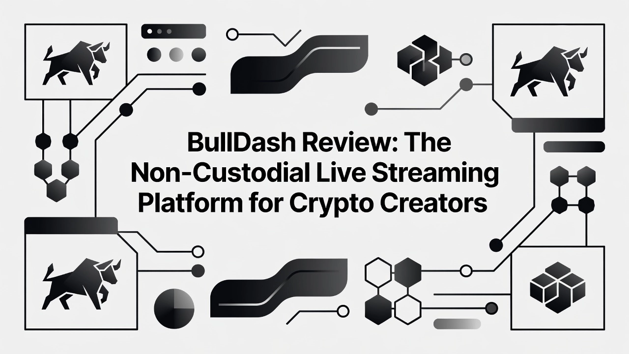 Professional header image for comparison analysis: BullDash Review: The Non-Custodial Live Streaming Platfor...