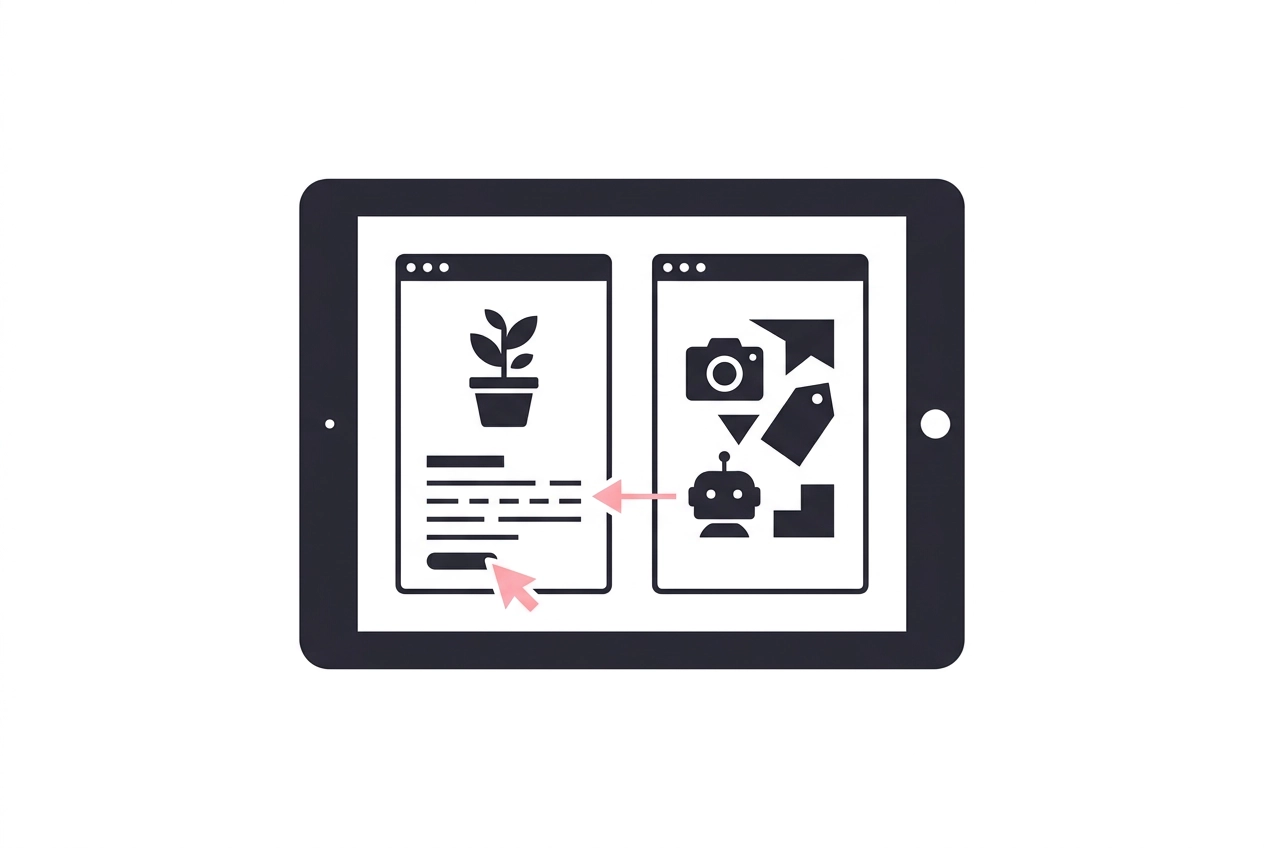Professional header image for comparison analysis: AI Tools for Etsy and Shopify Sellers: What Each One Actu...