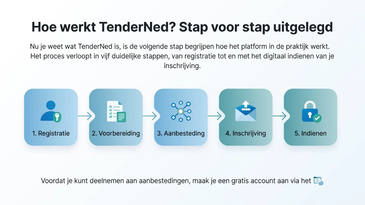 Hoe werkt TenderNed? Stap voor stap uitgelegd