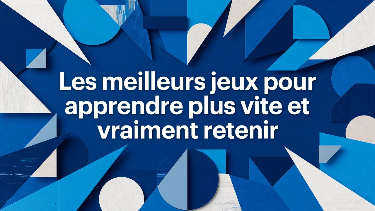 Professional header image for list-based article: Les meilleurs jeux pour apprendre plus vite et vraiment r...