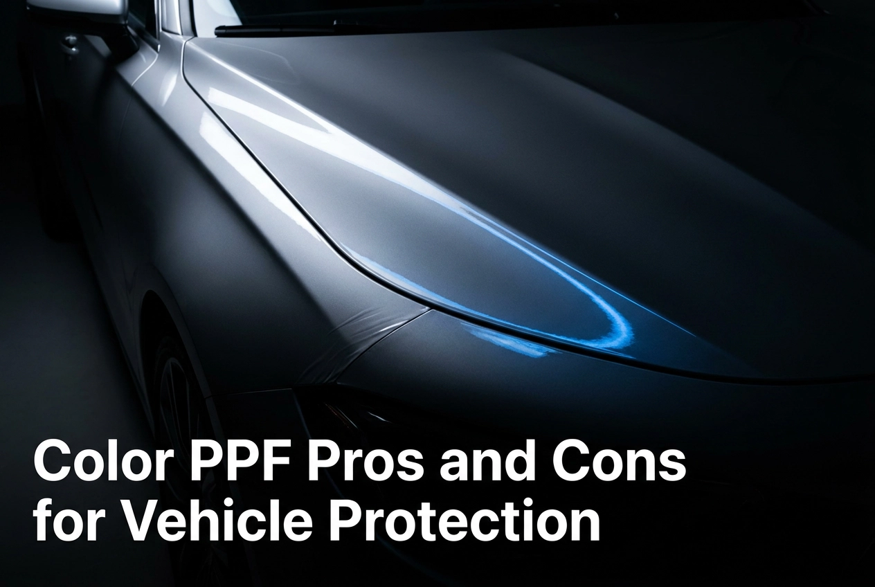 Color PPF Pros and Cons for Vehicle Protection