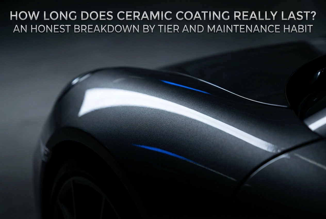 How Long Does Ceramic Coating Really Last? An Honest Breakdown by Tier and Maintenance Habit