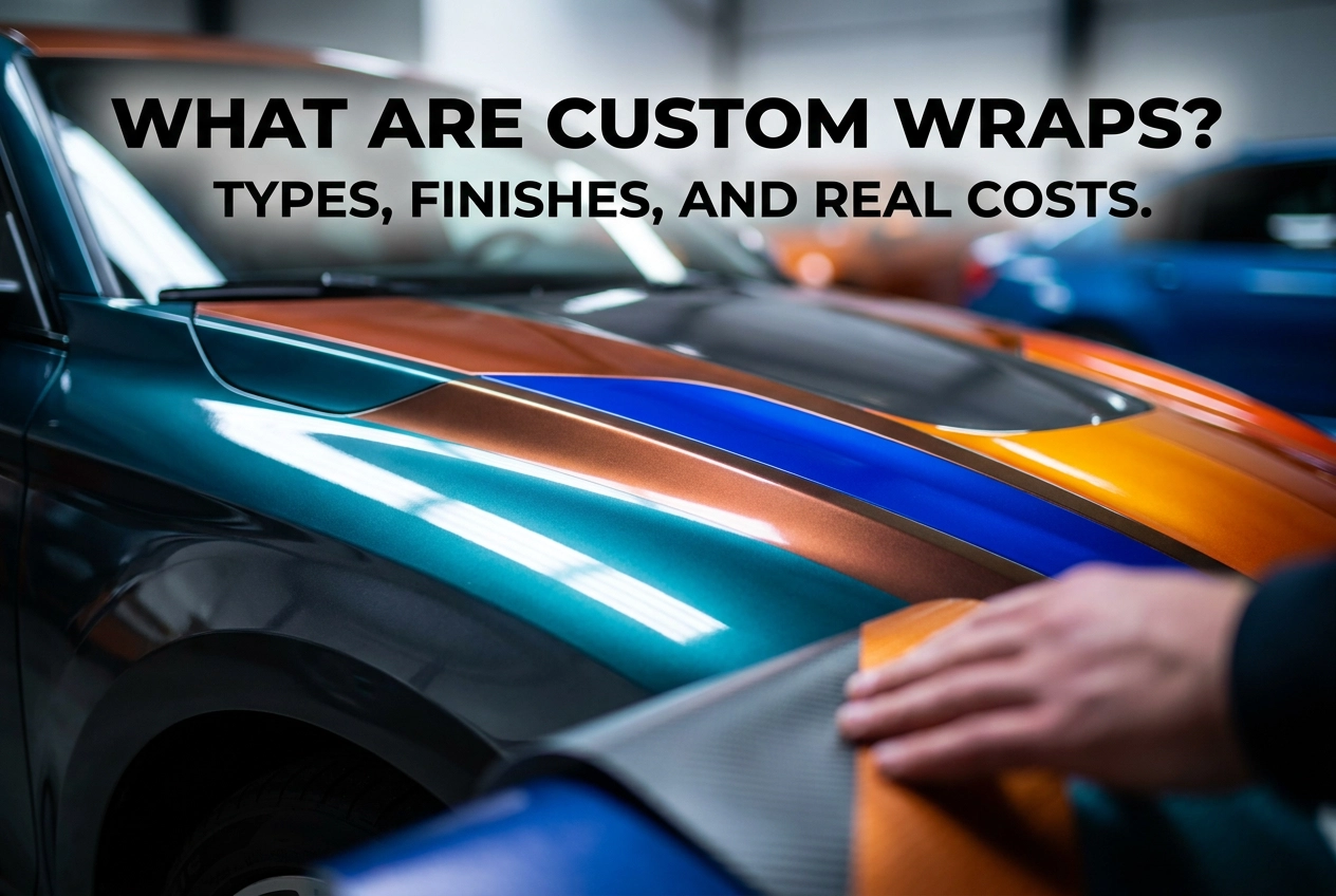 What Are Custom Wraps? Types, Finishes, and Real Costs