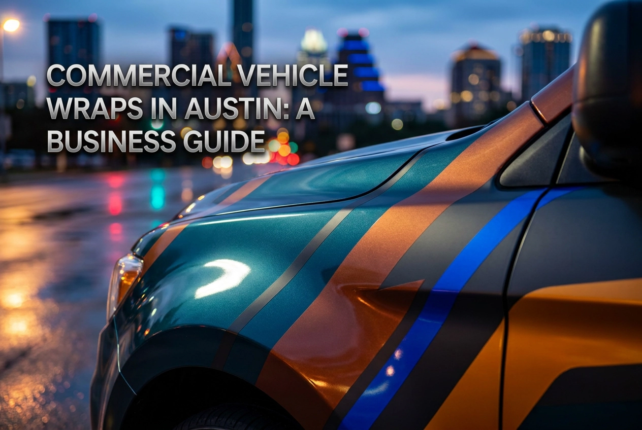 Commercial Vehicle Wraps in Austin: A Business Guide