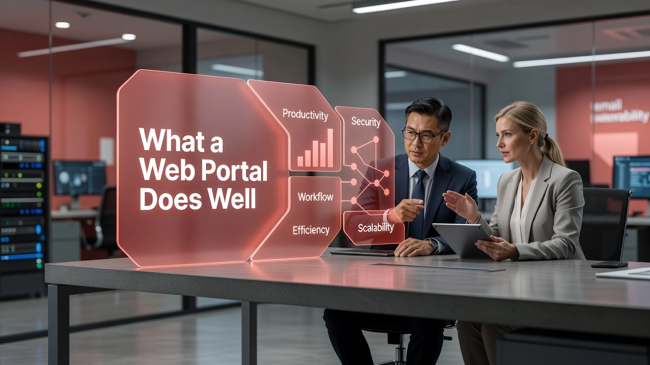 What a Web Portal Does Well