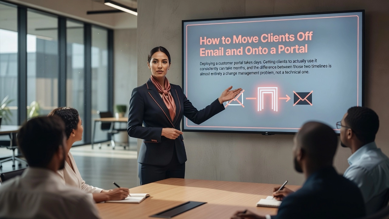 How to Move Clients Off Email and Onto a Portal