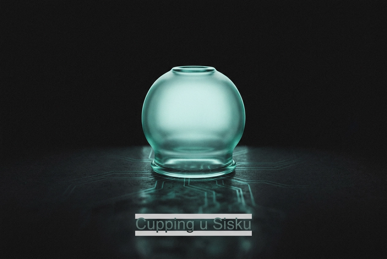 Professional header image for educational tutorial: Cupping u Sisku: kome odgovara i što očekivati od sesije
