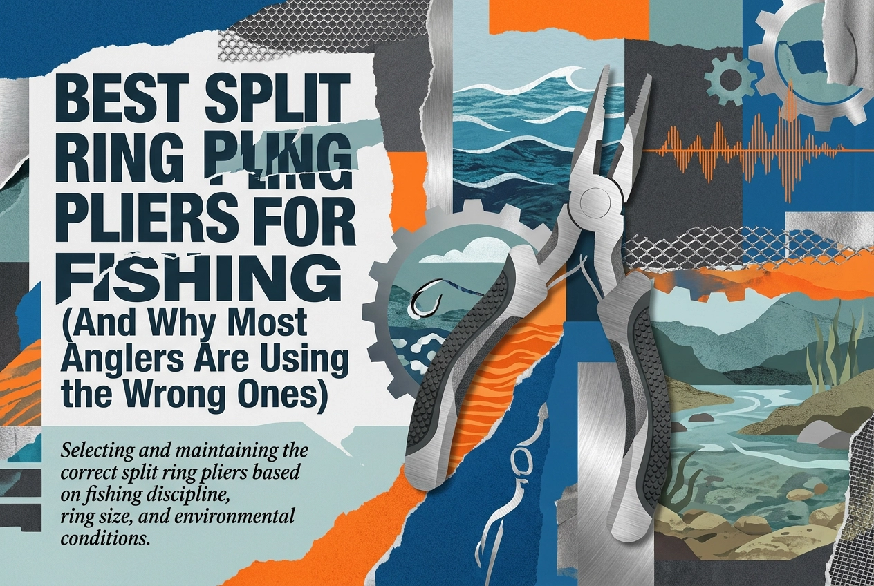 Professional header image for list-based article: Best Split Ring Pliers for Fishing (And Why Most Anglers ...