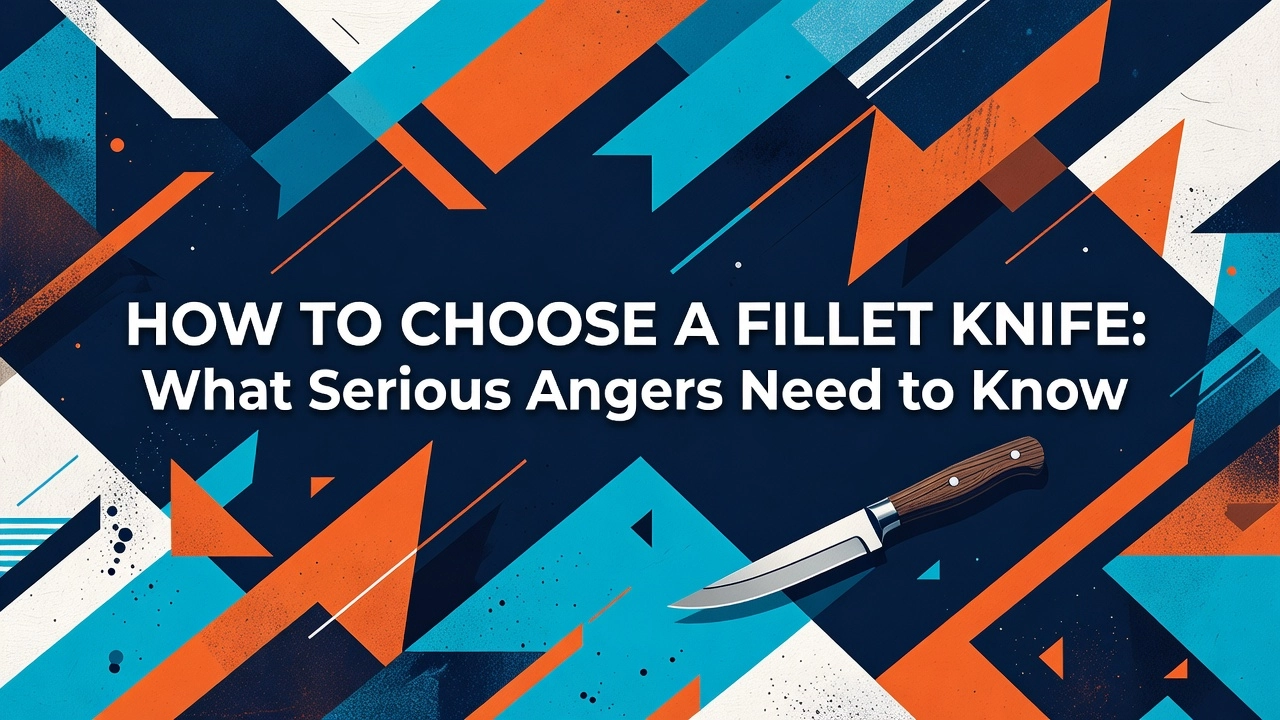 Professional header image for list-based article: How to Choose a Fillet Knife: What Serious Anglers Need t...