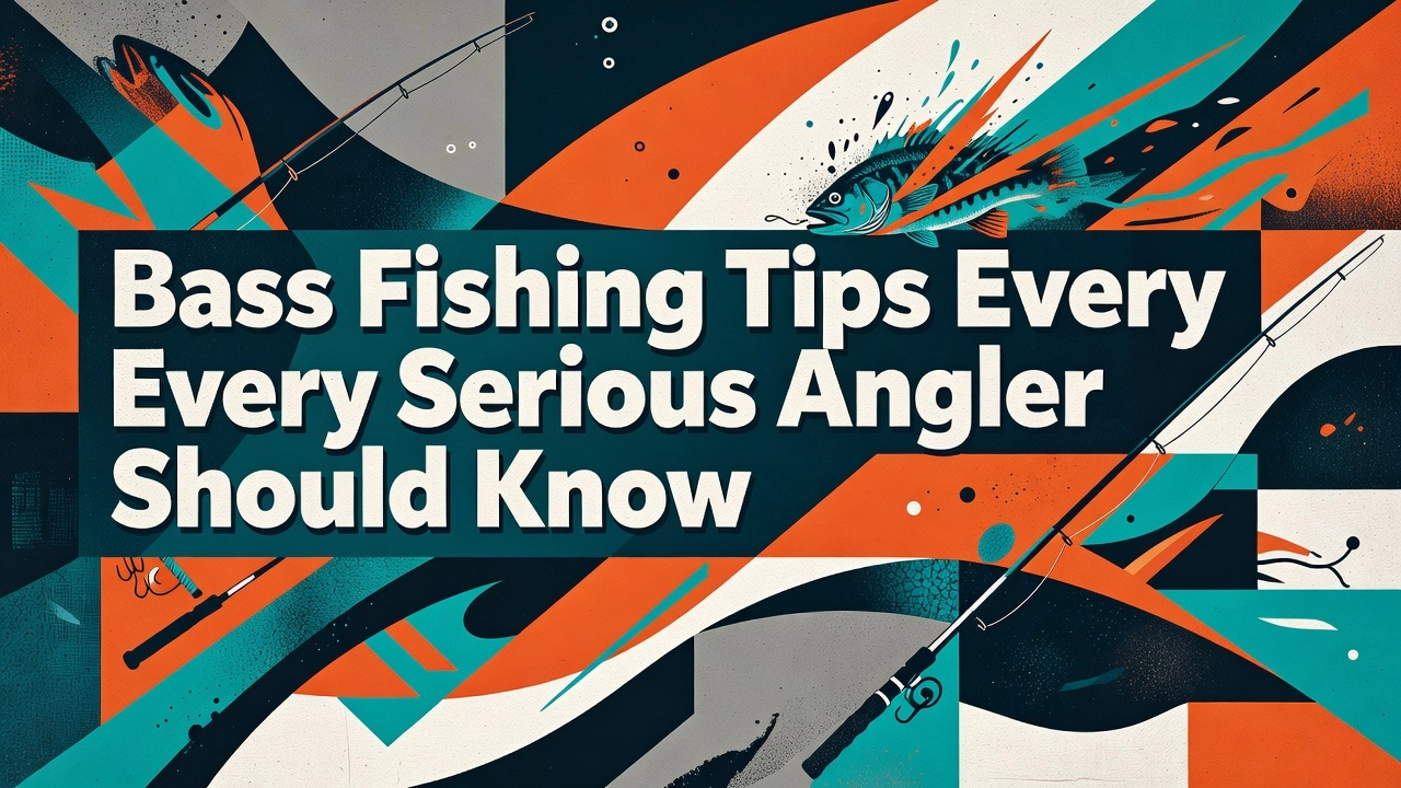 Professional header image for list-based article: Bass Fishing Tips Every Serious Angler Should Know